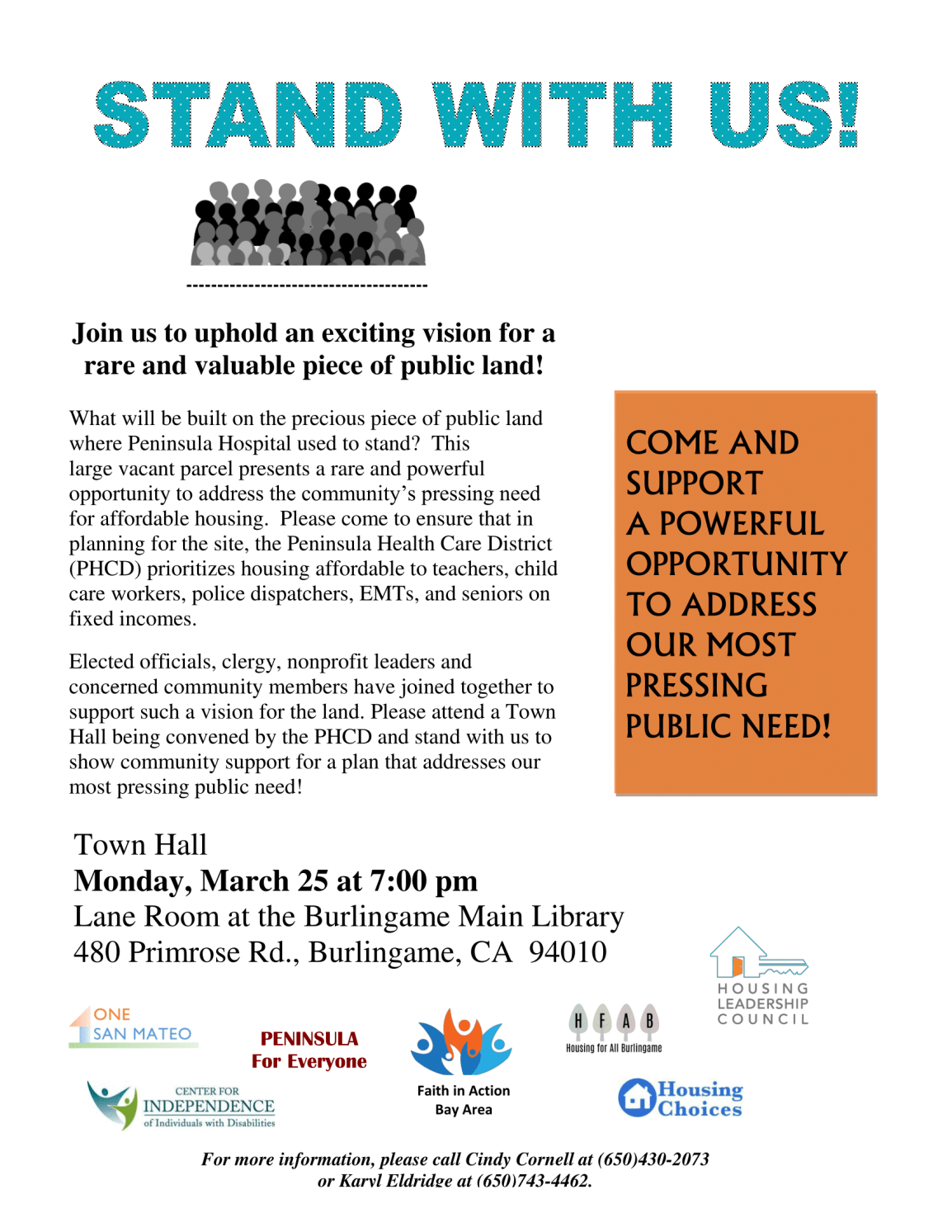 Peninsula Health Care District Town&nbsp;Hall